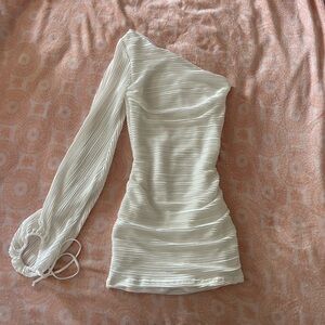 Lucy in the Sky One-Shoulder Dress